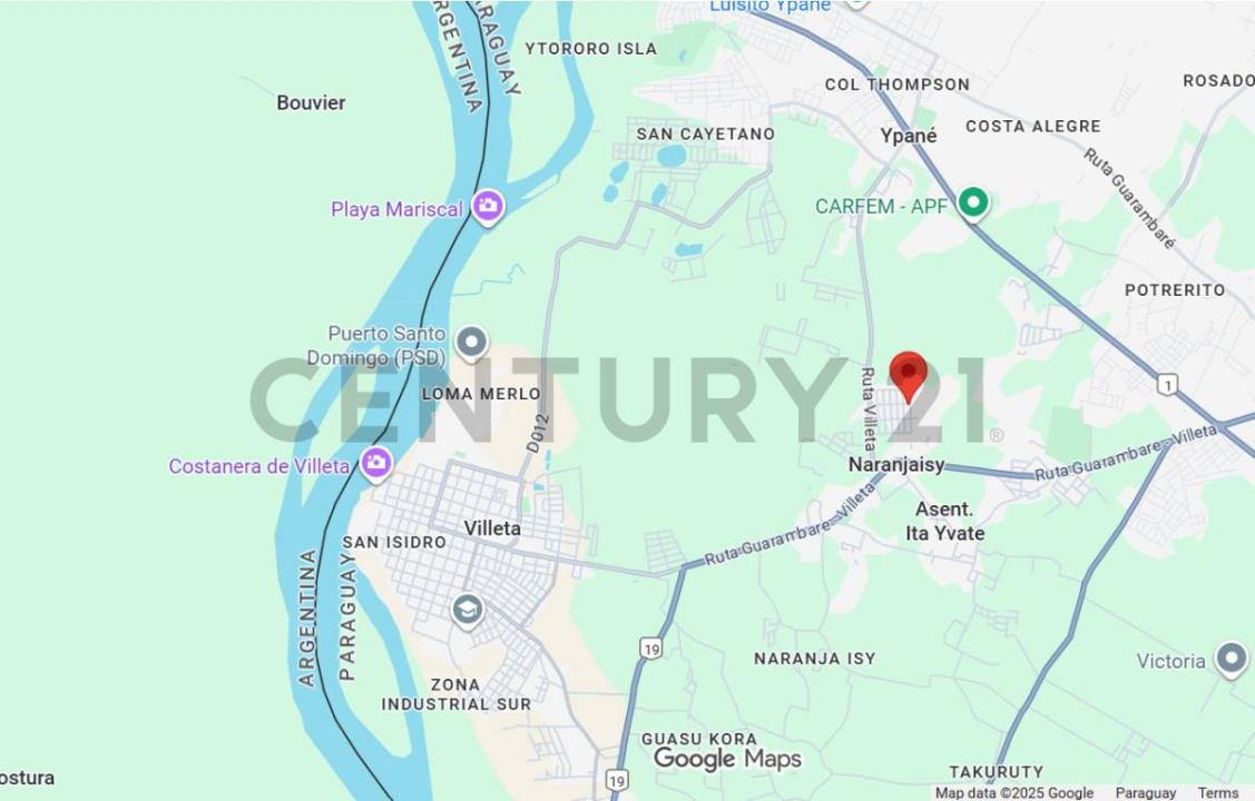 600m de la ruta Villeta - Ypane , Villeta, Central 00001, Le Paraguay