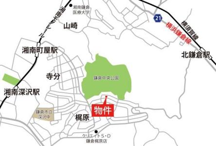 梶原３丁目3-21, 鎌倉市梶原3丁目　売地, 鎌倉市, 神奈川 247-0063, 日本
