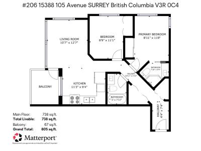 15388 105, Surrey, British Columbia V3R 0C4, Canada