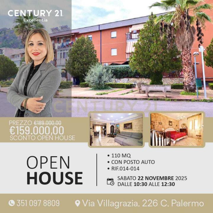 Via Villagrazia, Palermo, Sicilia 90100, Italia