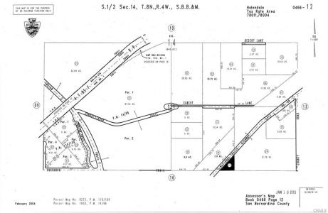 0 AKA National Trails Hwy, Helendale, Califórnia 92342, Estados Unidos