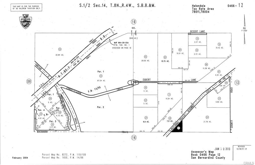 0 AKA National Trails Hwy, Helendale, Califórnia 92342, Estados Unidos