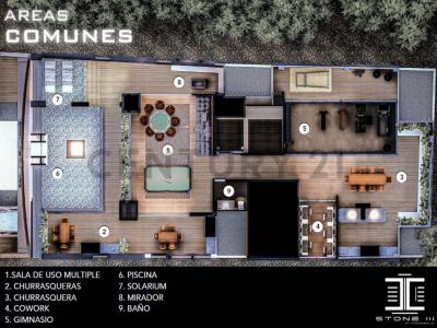 stone 3 2 dorm canal isuto 3er anillo , Norte, Santa Cruz 00001, Bolivia