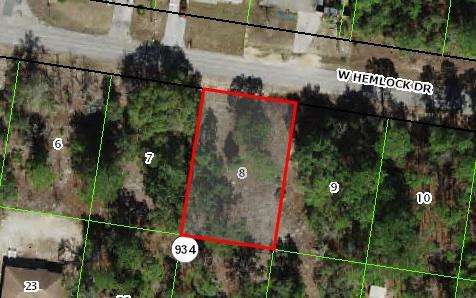 896 Hemlock Dr W, Citrus Springs, Florida 34434, HOA KỲ