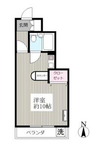 202, 大字西方二丁目24番地11, プレステージKS3, 越谷市, Saitama 343-0822, Japon