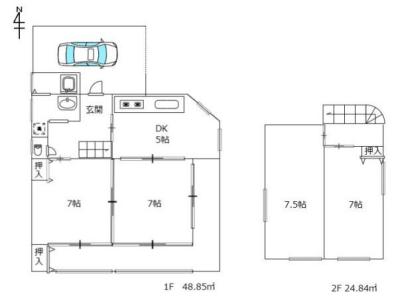 箱森町49-8, 栃木市箱森町 中古戸建, 栃木市, Tochigi 328-0075, Japonya