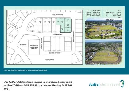 POSTPONED AUCTION Lots 7-12 Avalon Avenue, Wollongbar, NSW 2477, Australia