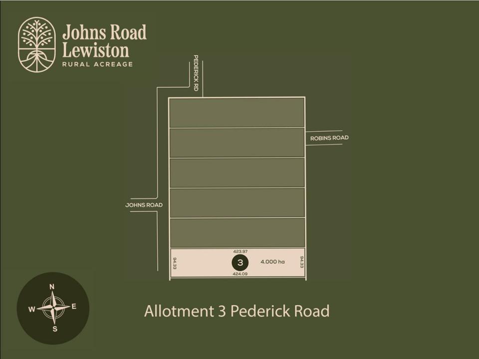 Lot 3 Pederick Road, Lewiston, SA 5501, Australien