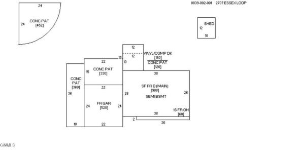 2707 Essex Loop, Bismarck, North Dakota 58504, USA