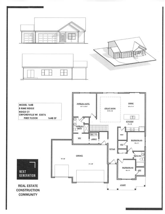 506 Ridge Court, Orfordville, Wisconsin 53576, États-Unis