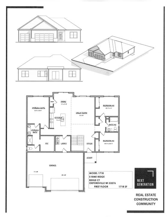 416 Ridge Court, Orfordville, Wisconsin 53576, États-Unis