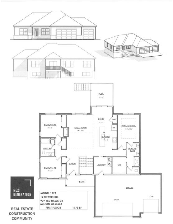 909 Red Hawk Drive, Milton, Wisconsin 53563