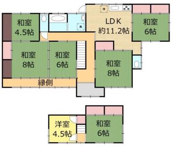 玖珂町483, 岩国市玖珂町中古一戸建て(物件番号741), 岩国市, Ямагути 742-0344, Япония