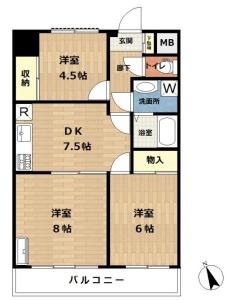 5B, 矢向5丁目5-1, ナリタハイツ, 横浜市鶴見区, Kanagawa 230-0001, Japan
