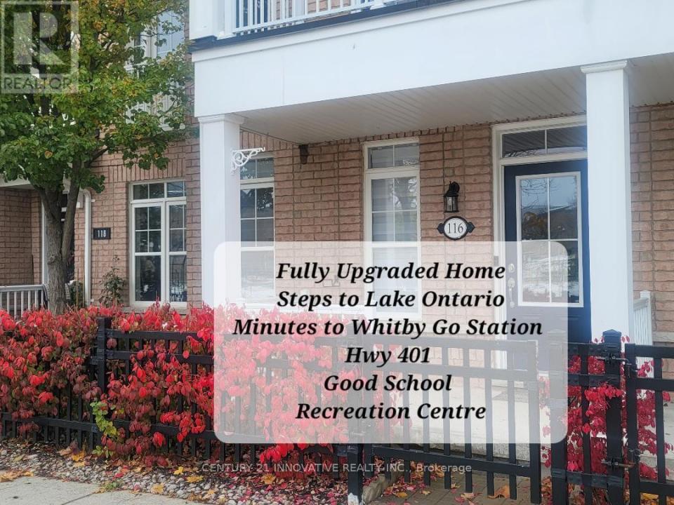 116 HARBOURSIDE DRIVE, Whitby (port Whitby), Ontario L1N 0H7, CANADÁ