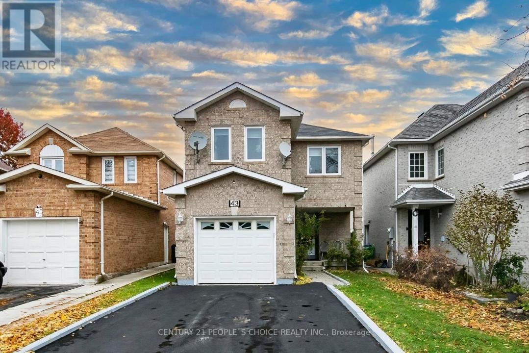 43 LETTY AVENUE, Brampton (fletcher's West), オンタリオ L6Y 4T3, カナダ