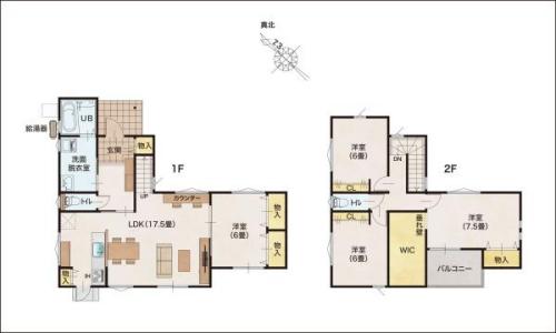 馬越町２丁目甲145-8, 今治市馬越町2丁目　新築住宅　3号地, 今治市, Ehime 794-0062, Japon