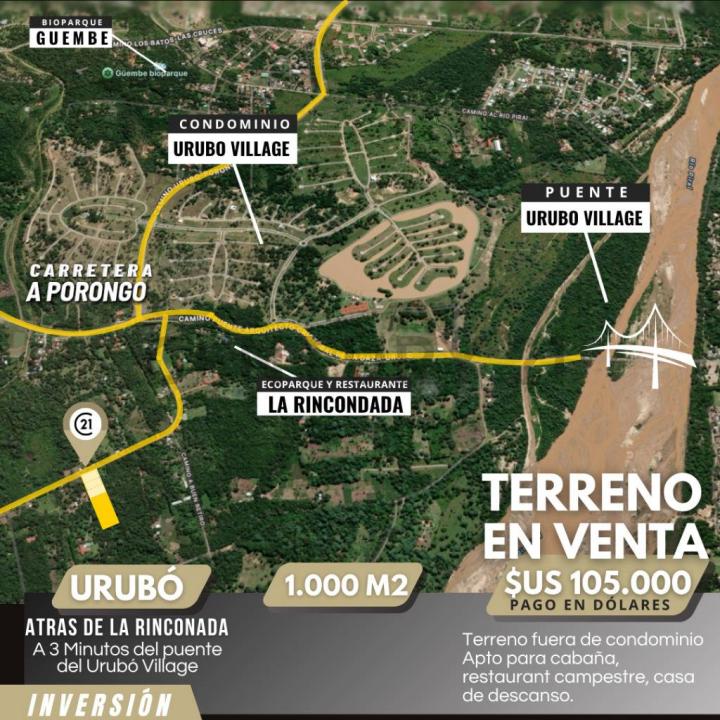 Carretera a Porongo, a 3 min del Puente Village SN, Urubo, Santa Cruz 00001, Bolivia