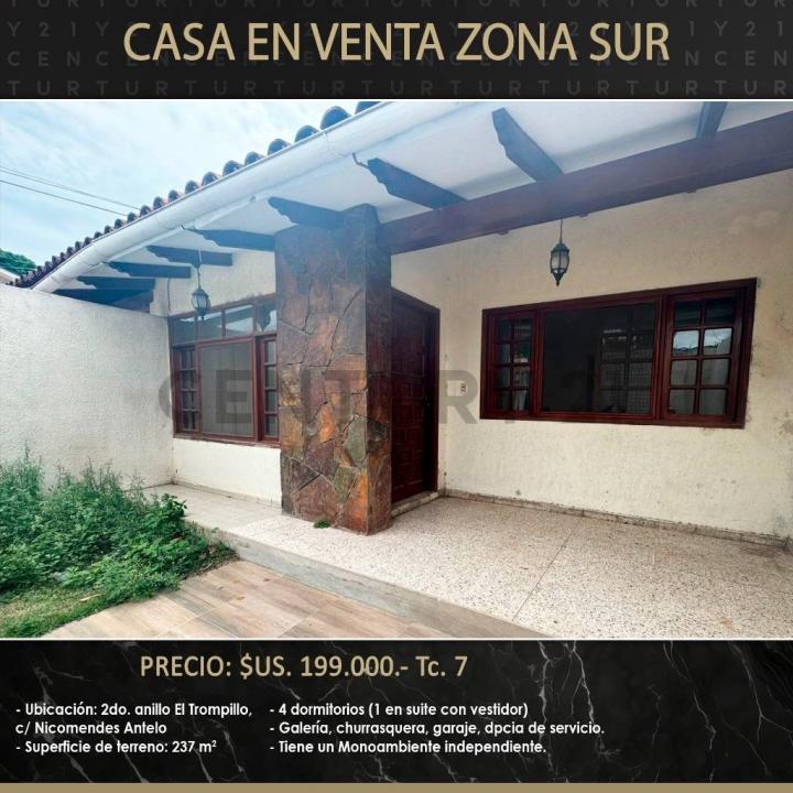 2do. anillo, El Trompillo, c/Nicomendes Antelo. , Sur, Santa Cruz 00001, Bolivie