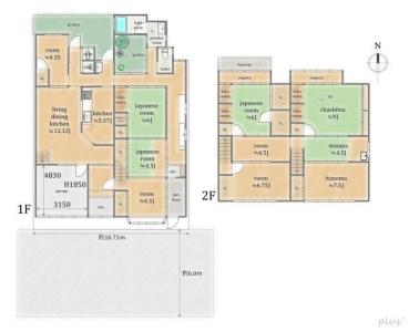 主税町, 主税町二軒並び茶室のある京町家, 京都市上京区, Kyoto 602-8155, Japon