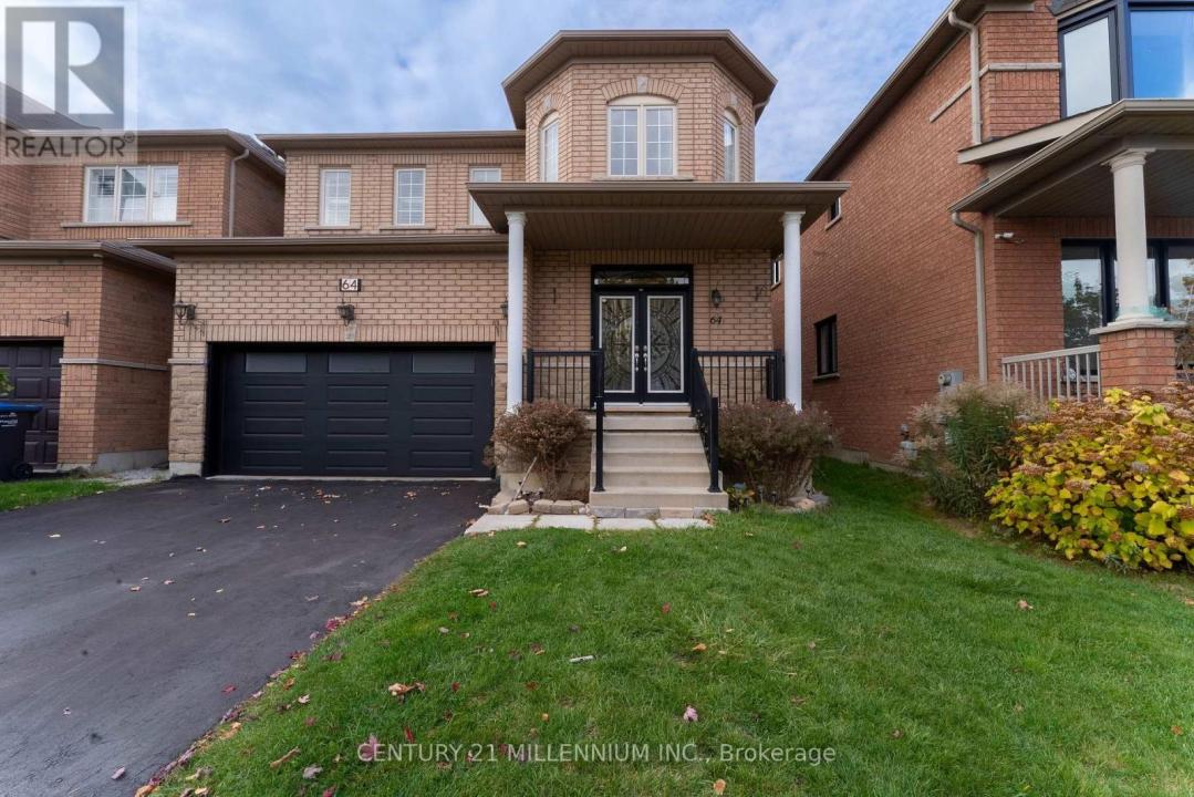 64 EXECUTIVE COURT, Brampton (sandringham-wellington), Ontario L6R 0L5, Canada