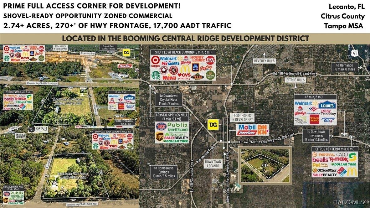 3228 & 3164 W Laurel Street, Lecanto, Floride 34461, États-Unis