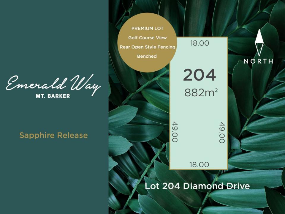 Lot 204 Diamond Drive (Sapphire Release), Mount Barker, SA 5251, Úc