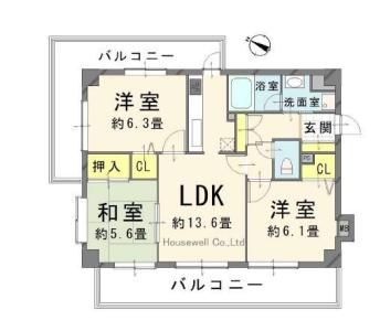 大字東三ツ木, クレアメゾン新狭山, 狭山市, Saitama 350-1302, Japão