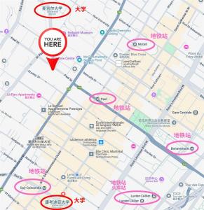 3460  Rue Peel, Montréal (Ville-Marie), Квебек H2Y 2W7, Канада