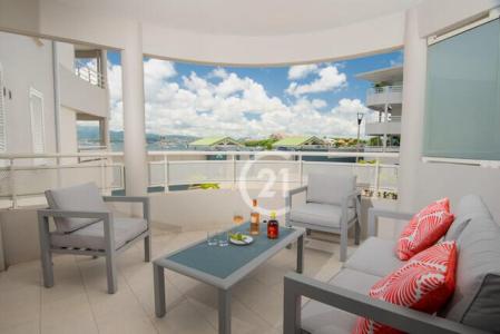 Appartement T3de grand standing avec viue mer exceptionnelle, Trois-Ilets, Le Marin, Martinica