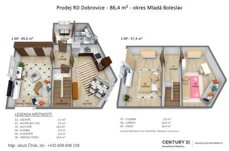 1. máje, Dobrovice, Mladá Boleslav 29441, República Checa