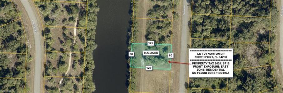 Lot 21 Norton DR, North Port, Floride 34288, États-Unis