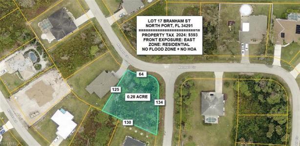 Lot 17 BRANHAM ST, North Port, Floride 34291, États-Unis