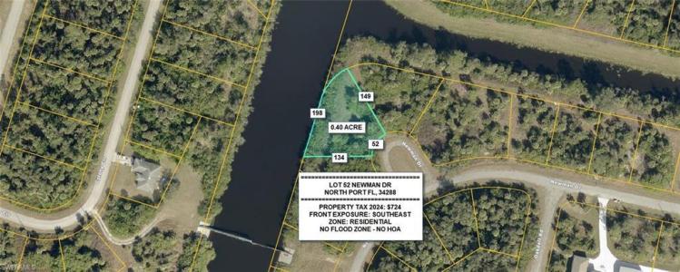 Lot 52 Newman Dr, North Port, Floride 34288, États-Unis