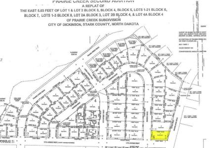 Block 6 Lot 1, Sunrise Drive, Dickinson, Dakota Du Nord 58601, États-Unis
