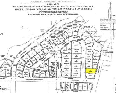 Block 6 Lot 2, Sunrise Drive, Dickinson, Dakota Du Nord 58601, États-Unis