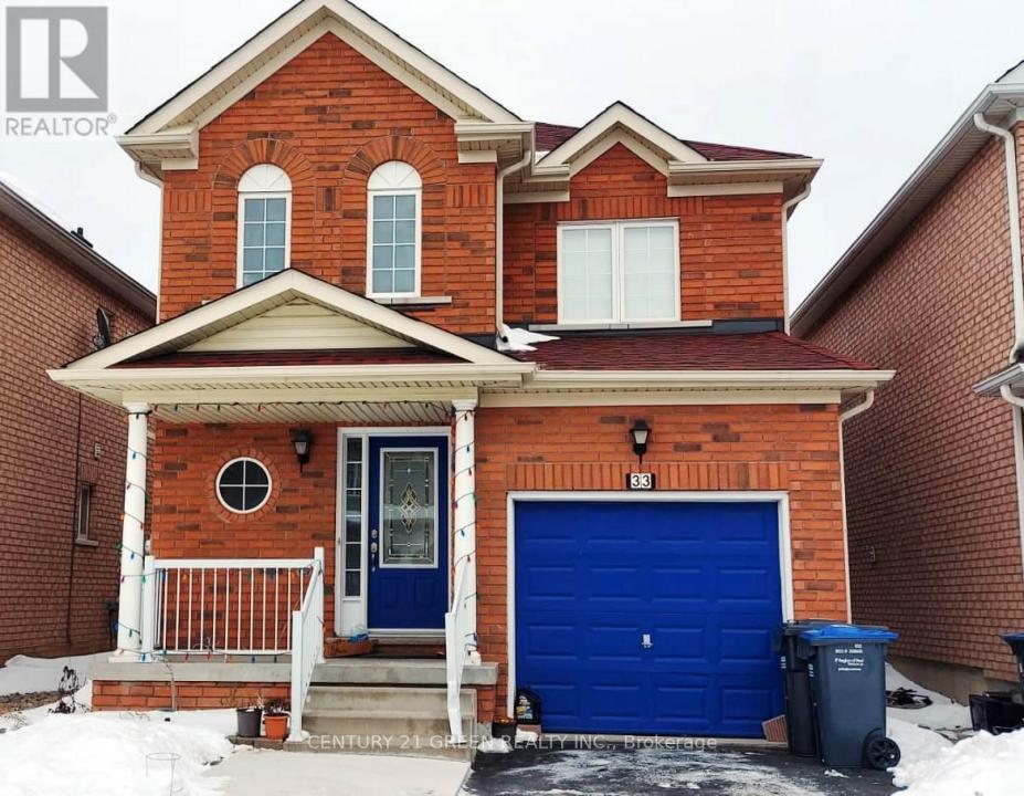 33 BRAMFIELD STREET, Brampton (fletcher's Meadow), Ontario L7A 2W1, Kanada