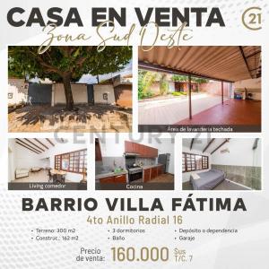 BARRIO VILLA FATIMA ENTRE 3ER Y 4TO ANILLO CALLE 19 DE MARZO LOTE 4, Sur, Santa Cruz 00001, Bolivia