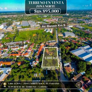 Zona norte Km 9, Av el paraiso , Norte, Santa Cruz 00001, Bolivia