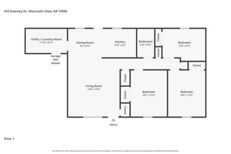 410 Downey Drive, Mountain View, Arkansas 72560, USA