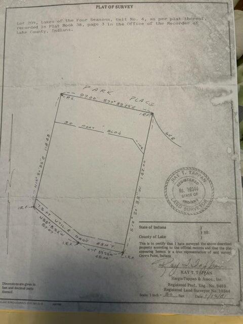 4269 Park Place, Crown Point, Indiana 46307, États-Unis