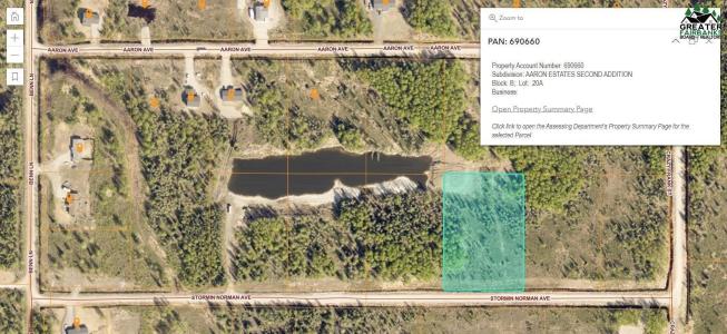 NHN STORMIN NORMAN AVENUE LOT 20A BLOCK B, North Pole, Alaska 99705, Stati Uniti