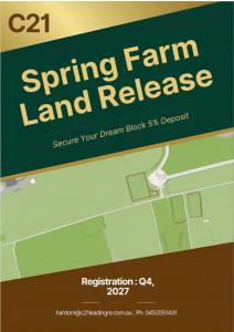 Lot7 186 Spring Farm Drive, Spring Farm, NSW 2570, Australia