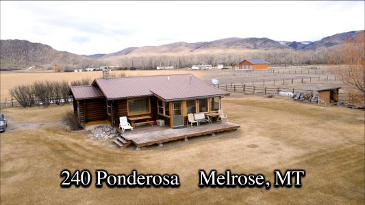 240 Ponderosa, Melrose, Montana 59743, États-Unis