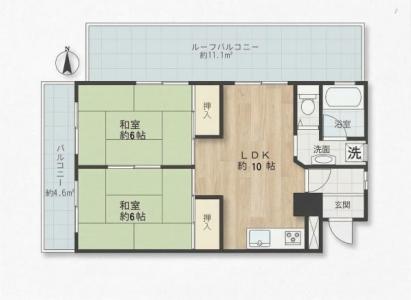 高島平２丁目, ロータスルート高島平　, 板橋区, طوكيو 175-0082, اليابان 