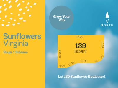 Lot 139 Sunflower Boulevard, Virginia, SA 5120, Australia