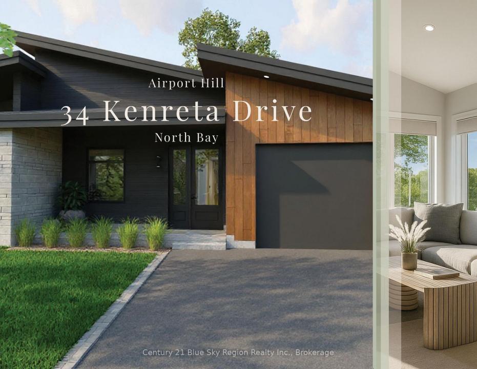 34 KENRETA DRIVE, North Bay, 安大略省 P1C 0A5, 加拿大