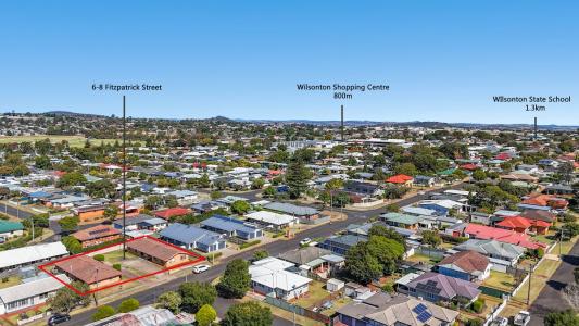 6-8 Fitzpatrick Street, Wilsonton, QLD 4350, Australia