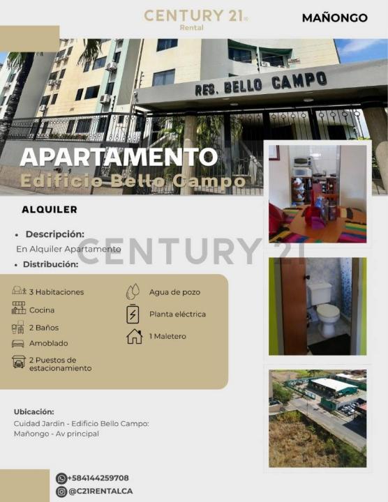 Ciudad Jardin Av. Principal de Mañongo Residencias Bello Campo, Naguanagua, Carabobo 2001, Venezuela