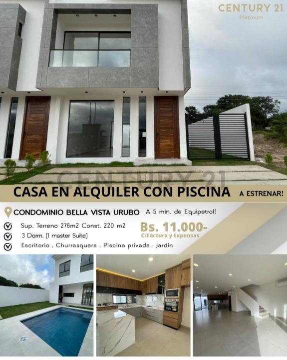 CONDOMINIO BELLA VISTA URUBO 36, Urubo, Santa Cruz 00001, Bolívia